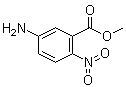 5-氨基-2-硝基苯甲酸甲酯分子结构 (CAS 35998-96-0)