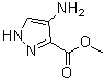 4-氨基-1H-吡唑-3-羧酸甲酯分子结构 (CAS 360056-45-7)