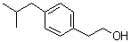 4-(2-甲基丙基)苯乙醇分子结构 (CAS 36039-35-7)