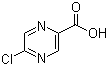 结构式 CAS# 36070-80-1, 5-氯吡嗪-2-羧酸