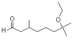 7-乙氧基-3,7-二甲基辛醛分子结构 (CAS 3613-33-0)