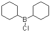 氯代二环己基硼烷分子结构 (CAS 36140-19-9)