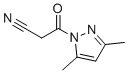 3-(3,5-二甲基-1H-吡唑-1-基)-3-氧代丙腈分子结构 (CAS 36140-83-7)