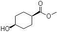 顺式-4-羟基环己烷甲酸甲酯分子结构 (CAS 3618-03-9)