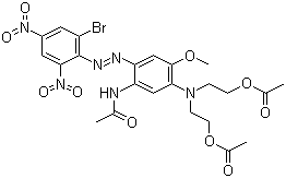 分散蓝 79:1分子结构 (CAS 3618-72-2)