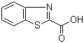 1,3-苯并噻唑-2-甲酸分子结构 (CAS 3622-04-6)