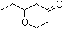 2-乙基-四氢吡喃-4-酮分子结构 (CAS 36233-82-6)