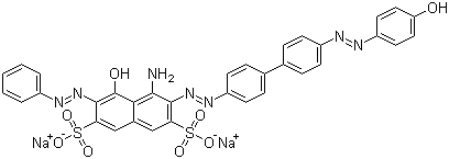 直接绿 1分子结构 (CAS 3626-28-6)