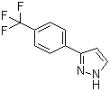 3-[4-(三氟甲基)苯基]-1H-吡唑分子结构 (CAS 362601-71-6)