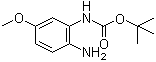 (2-Amino-5-methoxyphenyl)carbamic acid tert-butyl ester molecular structure (CAS 362670-09-5)