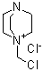 1-(氯甲基)-1,4-二氮杂双环[2.2.2]辛烷-1-鎓氯化物分子结构 (CAS 36273-11-7)