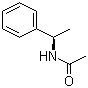 (+)-N-(1-苯乙基)乙酰胺分子结构 (CAS 36283-44-0)