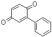 2-苯基-2,5-环己二烯-1,4-二酮分子结构 (CAS 363-03-1)