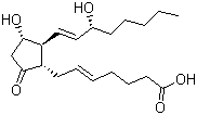 地诺前列酮分子结构 (CAS 363-24-6)
