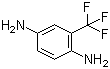 2,5-二氨基三氟甲苯分子结构 (CAS 364-13-6)