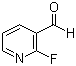 2-氟-3-吡啶甲醛分子结构 (CAS 36404-90-7)