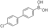 结构式 CAS# 364044-44-0, 4'-氯联苯-4-硼酸
