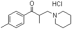 盐酸托哌酮分子结构 (CAS 3644-61-9)