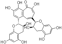 新茶黄素分子结构 (CAS 36451-14-6)
