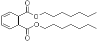 结构式 CAS# 3648-21-3, 邻苯二甲酸二庚基酯