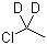 氯乙烷-1,1-D2分子结构 (CAS 3652-86-6)