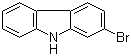 结构式 CAS# 3652-90-2, 2-溴咔唑