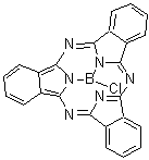 结构式 CAS# 36530-06-0, 氯化硼亚酞菁