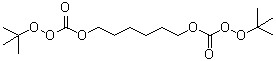 1,6-双(叔丁基过氧羰基氧基)己烷分子结构 (CAS 36536-42-2)