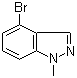 4-Bromo-1-methylindazole molecular structure (CAS 365427-30-1)