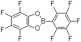 4,5,6,7-四氟-2-(2,3,4,5,6-五氟苯基)-1,3,2-苯并二氧硼烷分子结构 (CAS 365458-36-2)