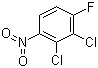 2,3-Dichloro-4-fluoronitrobenzene molecular structure (CAS 36556-51-1)
