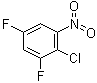 2-氯-1,5-二氟-3-硝基苯分子结构 (CAS 36556-59-9)
