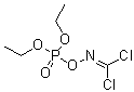 [(二乙氧基亚膦酰)氧基]亚胺代甲酰二氯分子结构 (CAS 36613-73-7)