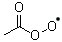 过氧基乙酰基分子结构 (CAS 36709-10-1)
