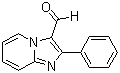 2-苯基咪唑并[1,2-a]吡啶-3-甲醛分子结构 (CAS 3672-39-7)