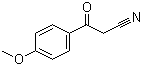 4-甲氧基苯甲酰基乙腈分子结构 (CAS 3672-47-7)
