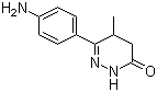6-(4-氨基苯基)-4,5-二氢-5-甲基-3(2H)-哒嗪酮分子结构 (CAS 36725-28-7)