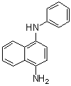 N1-苯基-1,4-萘二胺分子结构 (CAS 36778-52-6)