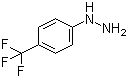 4-(三氟甲基)苯肼分子结构 (CAS 368-90-1)