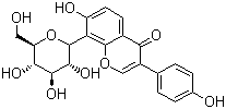 葛根素分子结构 (CAS 3681-99-0)