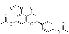 三乙酸柚皮素酯分子结构 (CAS 3682-04-0)