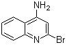 4-氨基-2-溴喹啉分子结构 (CAS 36825-35-1)