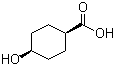 顺式-4-羟基环己烷甲酸分子结构 (CAS 3685-22-1)