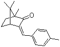 3-(4-甲基苯亚甲基)樟脑分子结构 (CAS 36861-47-9)