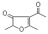 4-乙酰基-2,5-二甲基-3(2H)-呋喃酮分子结构 (CAS 36871-78-0)