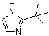 2-叔丁基-1H-咪唑分子结构 (CAS 36947-69-0)