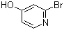 2-溴-4-羟基吡啶分子结构 (CAS 36953-40-9)