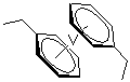 双(乙基苯)钒分子结构 (CAS 36955-48-3)