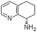 结构式 CAS# 369656-57-5, (8S)-5,6,7,8-四氢-8-氨基喹啉