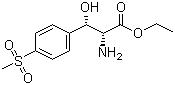D-苏式-beta-对甲砜基苯基丝氨酸乙酯分子结构 (CAS 36983-12-7)